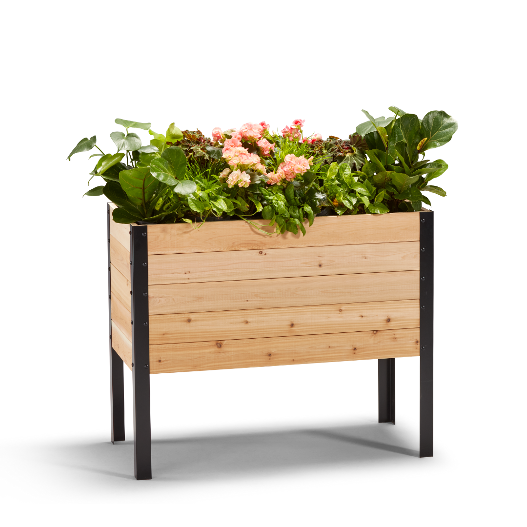 レイズドガーデンベッド - 46cm x 92cm x 76cm – Cedar Planters Japan