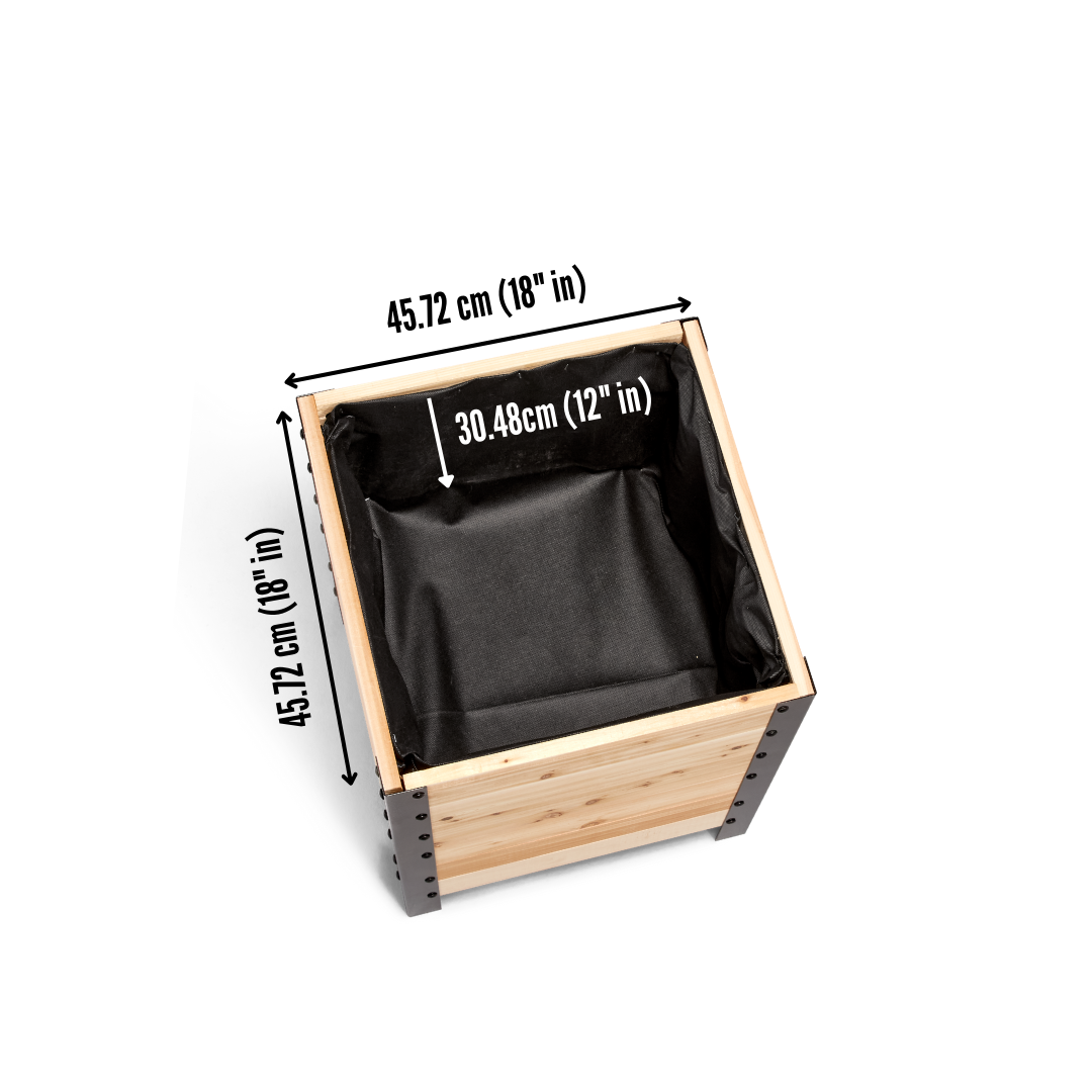 Pot planter - 46cm x 46cm x 61cm